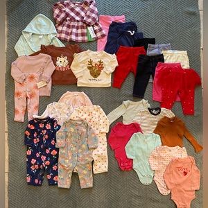 3-6 Month Girls Clothing Lot